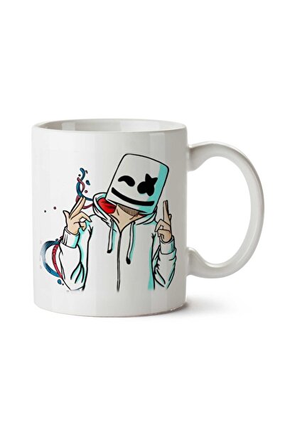 ART HEDİYE كوب مارشميلو = كوب مطبوع على الجانبين