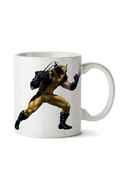 ART HEDİYE كوب مارفل أفنجرز ولفيرين مطبوع على الجانبين