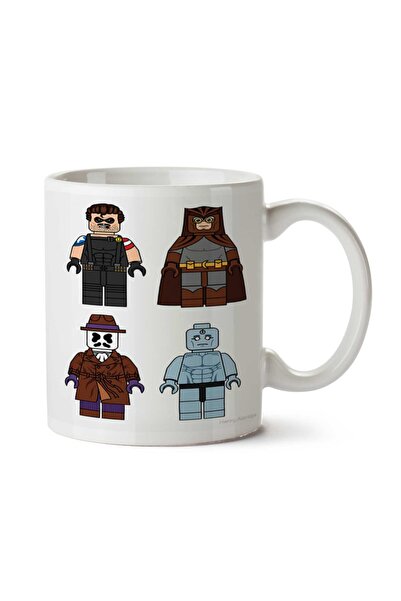 ART HEDİYE كوب ليجو ووتشمان مطبوع على الجانبين