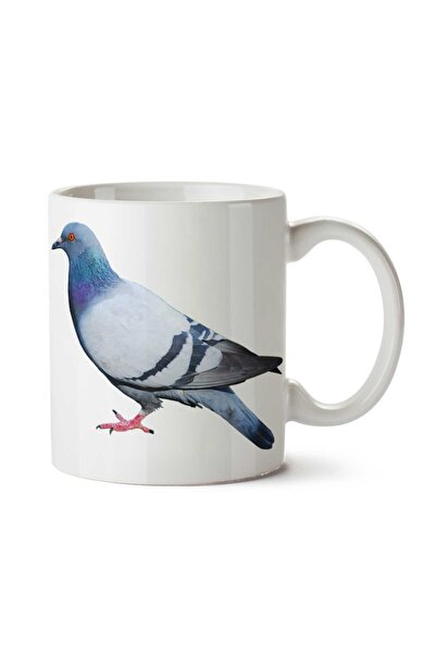 ART HEDİYE كوب Pigeon-Free-PNG-Image مطبوع على الجانبين