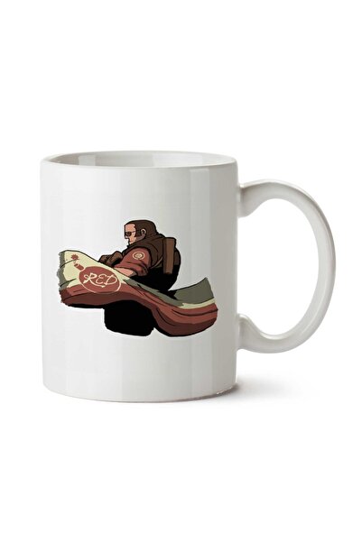 ART HEDİYE كوب ريد سنيبر مطبوع على الجانبين