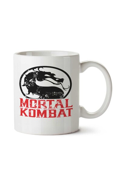 ART HEDİYE كوب مورتال كومبات 0111 مطبوع على الجانبين