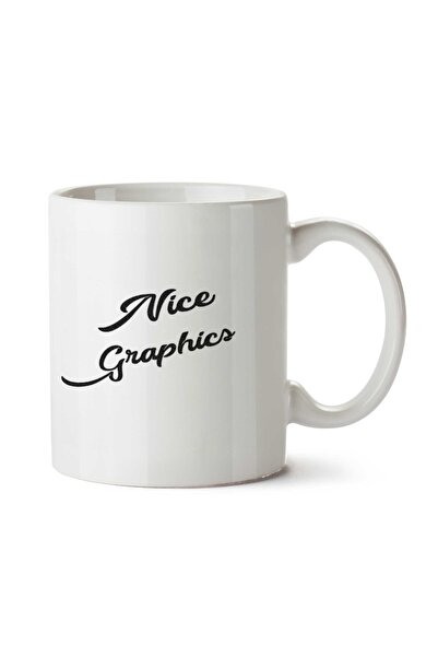 ART HEDİYE كوب مطبوع عليه رسومات جميلة على الجانبين