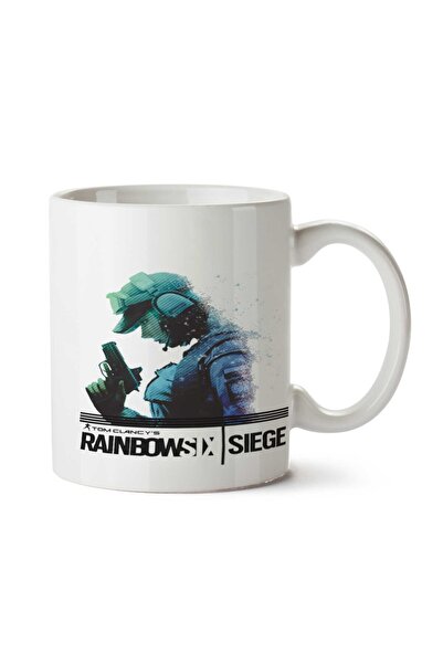 ART HEDİYE كوب Rainbow Six Siege Ella مطبوع على الجانبين
