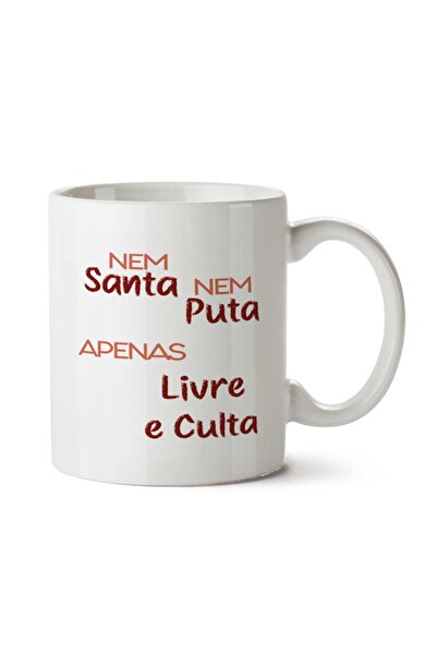 ART HEDİYE Nem santa, nem puta Two Sided Printed Mug Cup