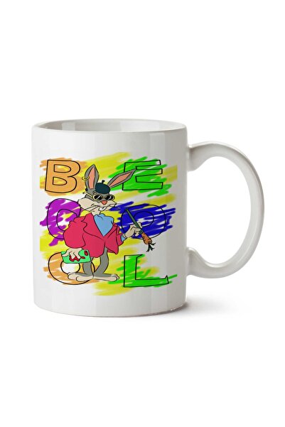 ART HEDİYE كوب بيرنا لونجا مطبوع على الجانبين