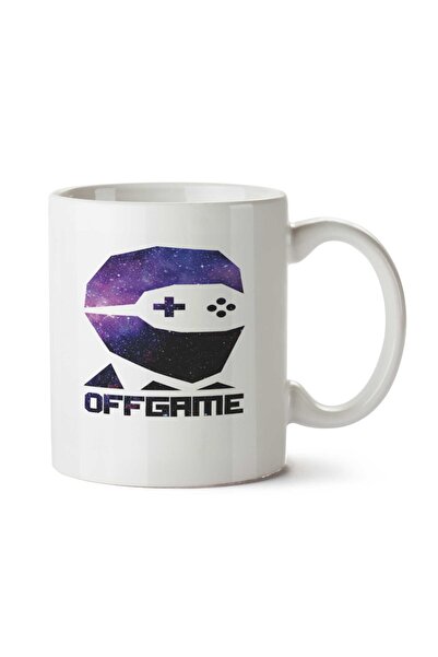 ART HEDİYE كوب مطبوع عليه شعار UNIVERSO OFFGAME على الجانبين