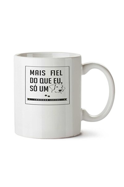 ART HEDİYE كوب لابرادور لوفرز مطبوع على الجانبين