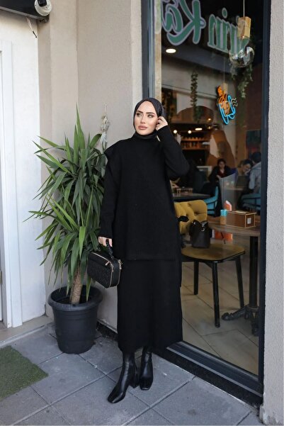 Genel Markalar Süveterli Triko Elbise