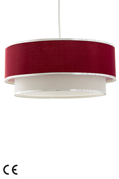 Vivido Abajur Vivid Tekli Sarkıt Bordo Avize