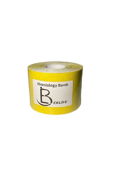BekLife Kinesio Tape - Sports Tape - Pain Tape Yellow Color Kinesio Tape