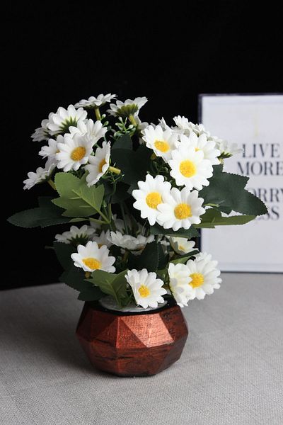 moryconcept Daisy Stone Rose Shady Flower 50 Daisy Heads Τεχνητό δώρο για εραστή