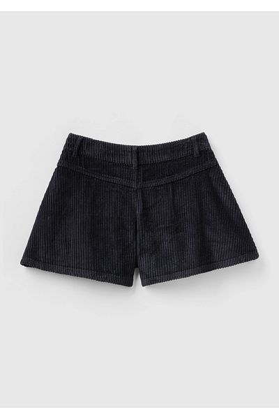 United Colors of Benetton Mini pantaloni scurți din catifea - fete, negru, BE brodat