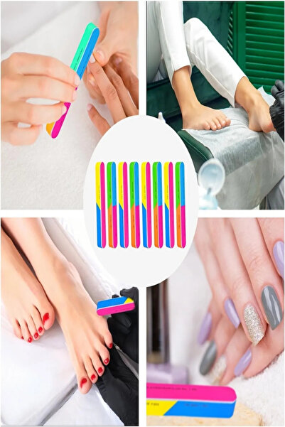 xolo 2 Adet 7 Yönlü Büyük Boy Multi Tırnak Törpüsü Manikür Pedikür Törpüsü