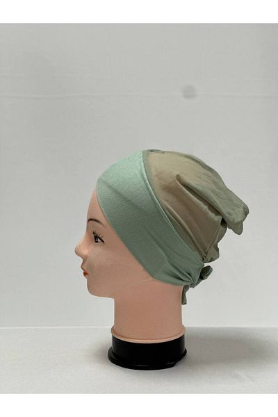 AWAM SILK Awam Silk Tulle Cross Combed Cotton Bonnet