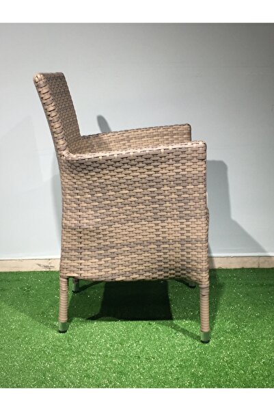 KUÇAR GARDEN HASIR ÖRGÜ BAHÇE KOLTUĞU 2'Lİ SET