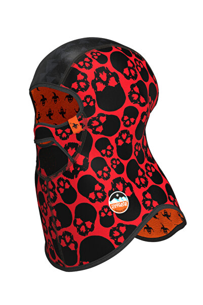 Maskara Extreme Rider Balaklava Baskılı Su iticili çift kat DUOPRO kumaş Snow...