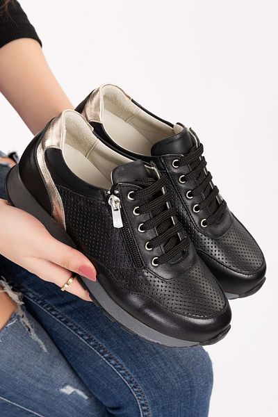 Gondol Pantofi sport cu talpă anatomică din piele naturală în interior și exterior Gnd.20578