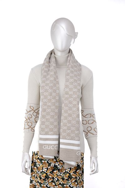 Oppland Women's Winter Cotton Thread Woven Stylish Honeycomb Pattern Wide Style Scarf Shawl