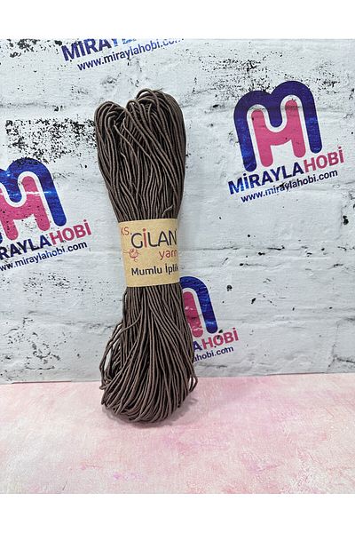 miraylahobi خيط شمعي جيلان 200 جرام 125 متر سمك 2 مللي متر