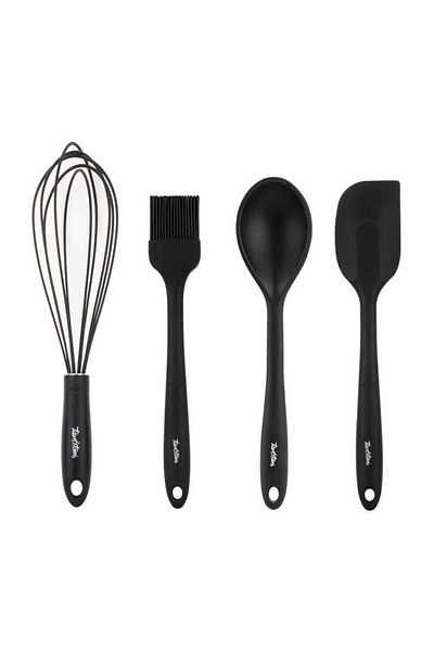 Kitchen Crazy Tantitoni Silicone Smoked Large Preparation Set of 4 (ELVIN HOME CONCEPT)