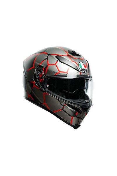 AGV KASK/K5 S MULTI PLK VULCANUM RED