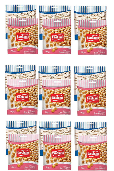 Tadım Tuzlu Sarı Leblebi 90 Gr x 9 Adet ve Kabak Çekirdeği 80 Gr x 9 Adet