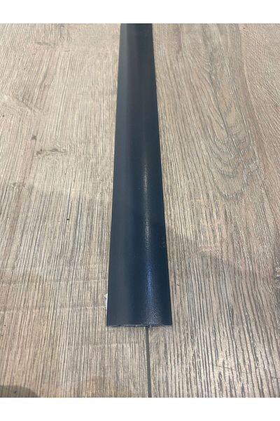 PashaDekor Aluminum Anthracite Door Threshold Profile Hardwood Under Door Lid Cover with Adhesive 90 cm