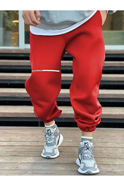 Tarzsokak Manfinity Hypemode Erkek Harf Grafik İpli Bel Eşofman Altı