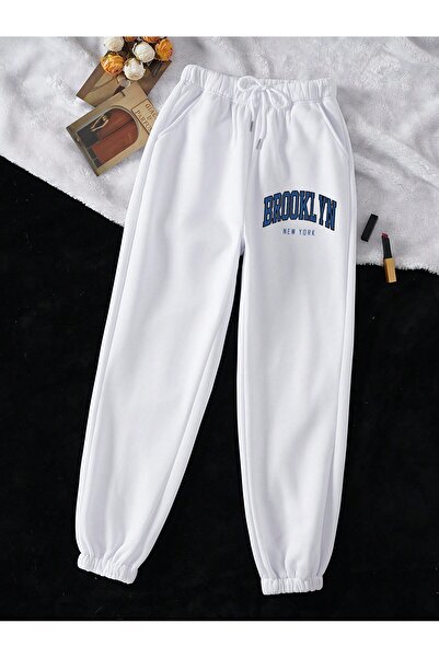 Tarzsokak Φούτερ Qutie Letter Graphic Gathered Waist