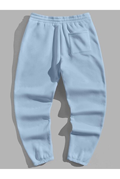 Tarzsokak Manfinity Hypemode Erkek Mektup Grafik İpli Bel Termal Eşofman Altı