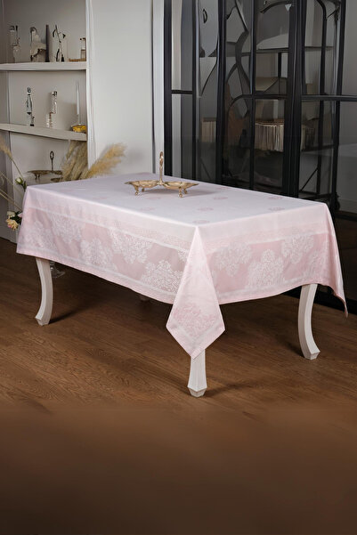 Finezza Față de masă din țesătură jacquard de lux Viyana, pudră, dreptunghiul...