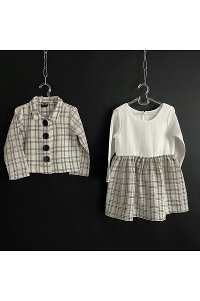 Zelhankids GIRL'S 3-PIECE SET WITH JACKET