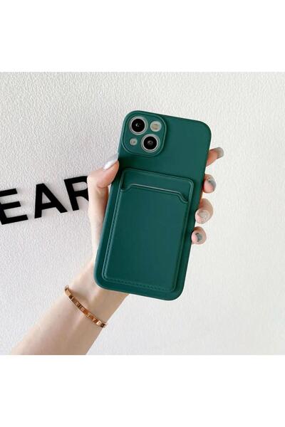 Rivor Apple iPhone 13 Compatible Case with Camera Protection Card Holder Wall...