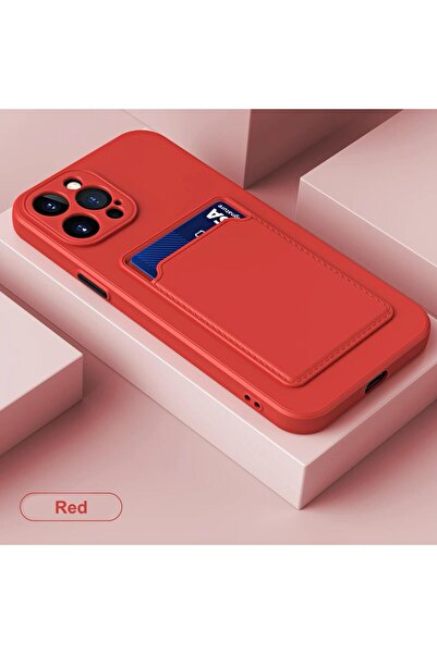 Rivor Apple iPhone 14 Pro Max Kılıf Kamera Korumalı Kartlıklı Cüzdanlı Içi Ka...
