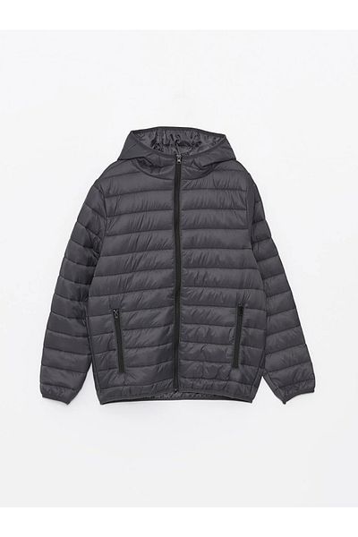 LC Waikiki Ανδρικό πουπουλένιο παλτό με κουκούλα LCWAIKIKI Classic Standard Fit