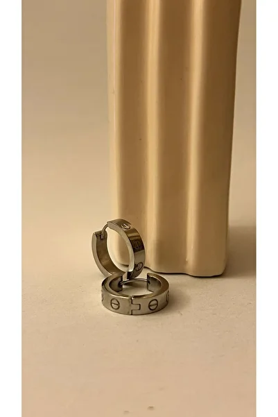 Kashpanya Hoop steel earrings