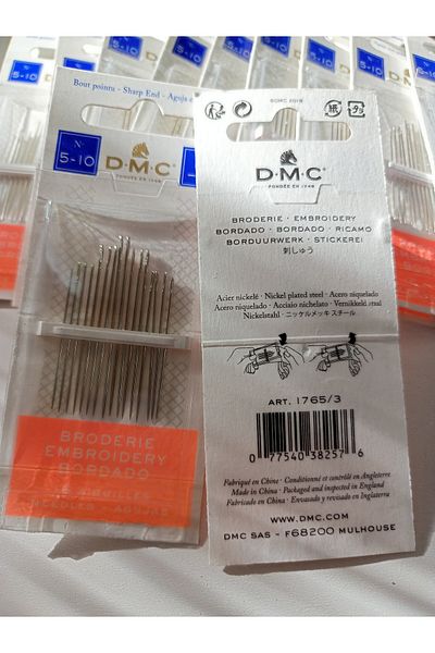 Dmc 5-10 NO EMBROIDERY NEEDLE ART.1765/3
