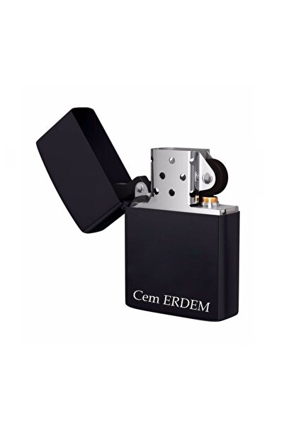 Genel Markalar Kurt Başlı Eski Gök Türk Yazısı Lazer Silinmez Resimli Benzinli Hediyelik Çakmak