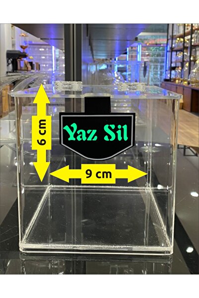 CYS ETİKET Cys-1640u Pvc Yaz Sil Pleksi ,cam Kutu Sütlük Rafları Metal Raf Fi...