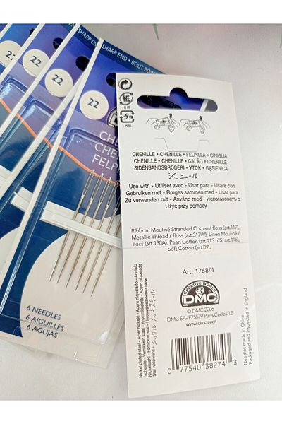 Dmc 22 NO CHANNEL RIBBON NEEDLE ART.1768/4