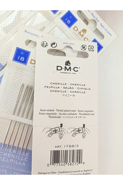 Dmc 18 NO CHANNIL RIBBON NEEDLE ART.1768/2