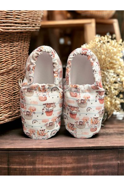 Kokopatik ,Non-Slip Sole,Organic Cotton Home Nursery Booties Above the Clouds Organic Cotton Nursery-Home Booties