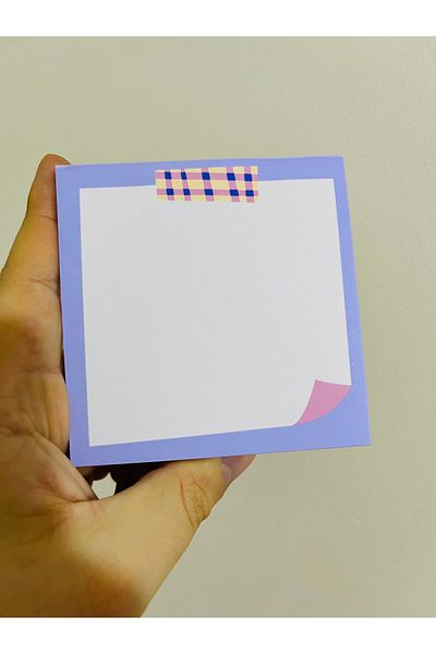 Cuppy Box Square Memo Pad 30 Sheets