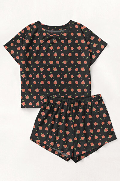 PEMBİŞ HOMEWEAR Σετ πιτζάμες με κοντομάνικο σορτς WildFree Supersoft Basic Si...