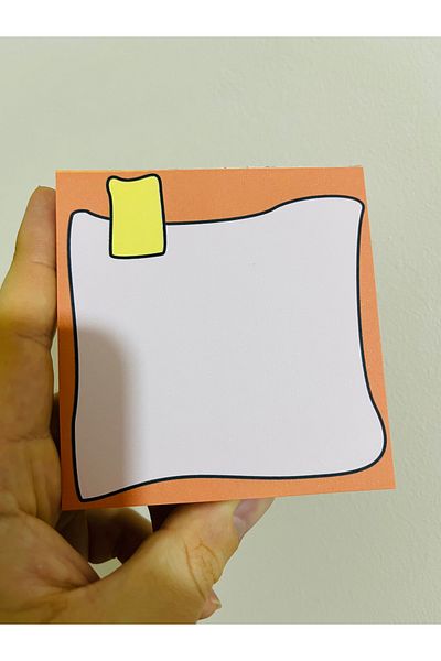Cuppy Box Square Memo Pad 30 Sheets