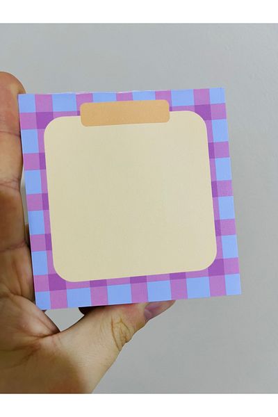 Cuppy Box Square Memo Pad 30 sheets