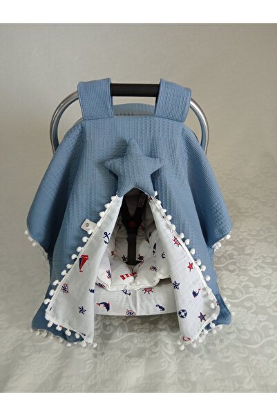 Wenaris ÇİFT TARAFLI Puset örtüsü, Puset minderi, Puset çarşafı, 3 parça