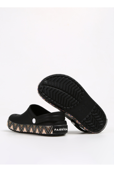 Fabrika Siyah Kadın Plaj Terliği TESY