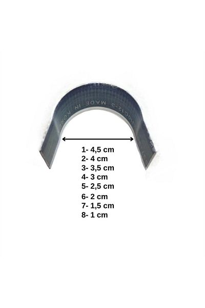 Foottab Conical Belt End Cutting Knife Set, Leather Hobby Hand Tool